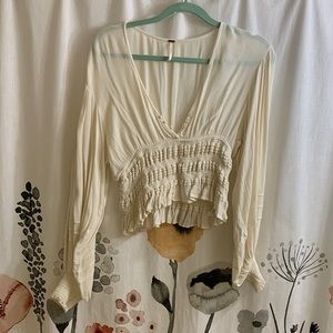 Free People Coco Loco Cute Top